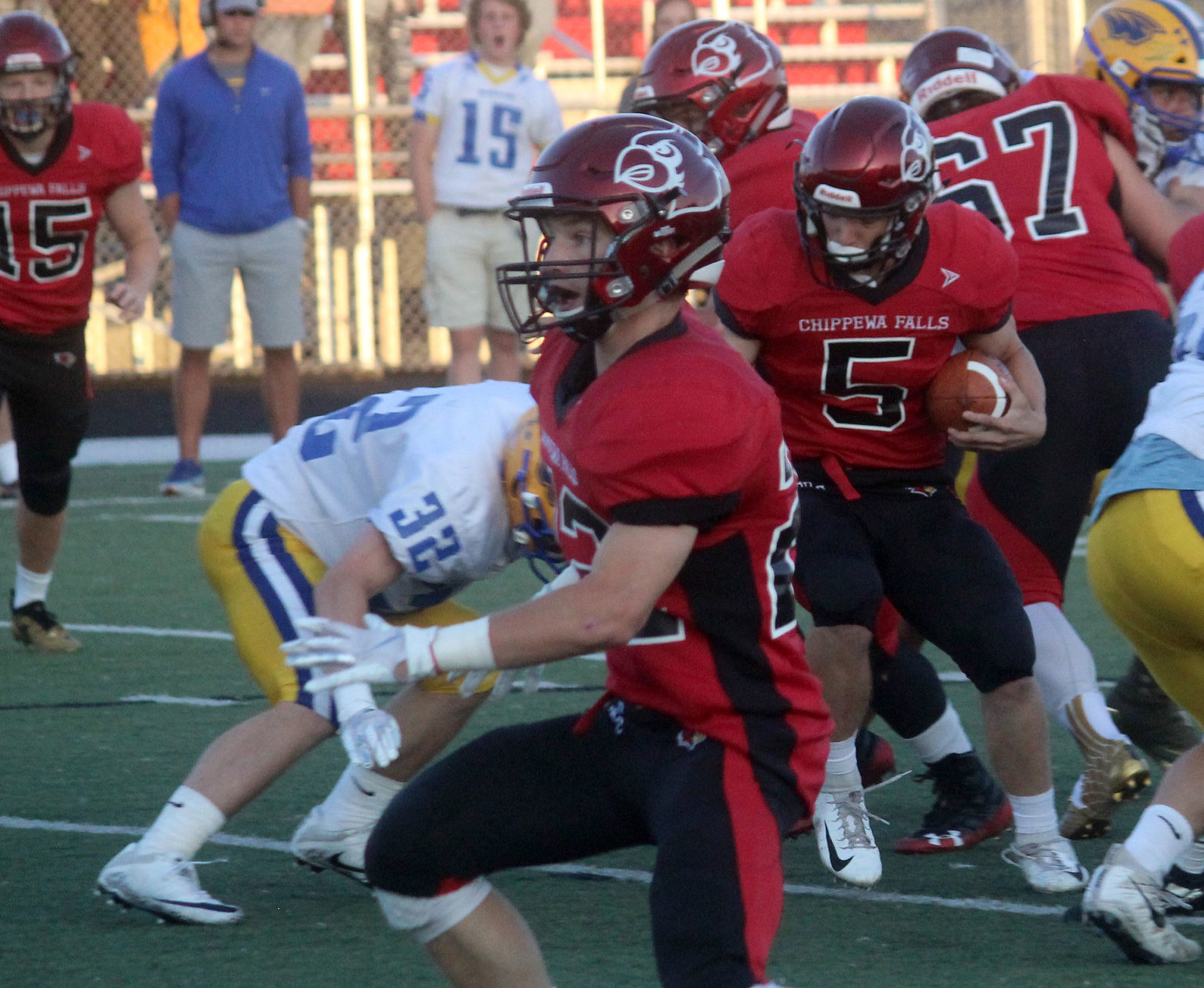 Rice Lake at Chi-Hi football 9-7-18
